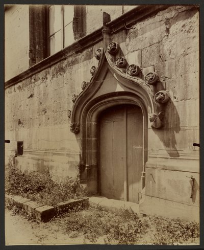 Justispalasset i Beauvais av Eugène Atget