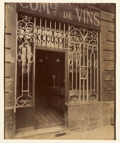 Kabaret, 10 rue du Four av Eugène Atget