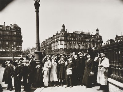 Formørkelse, 1911 av Eugène Atget