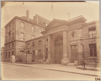 Veldedighetssykehuset av Eugène Atget