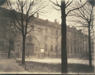 Hôtel Scipion Sardini, Rue Scipion av Eugène Atget
