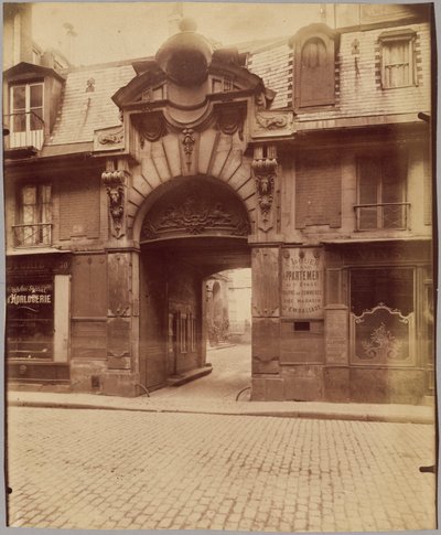 Hôtel du Magistrat de Bordeaux, 30 rue des Francs-Bourgeois av Eugène Atget