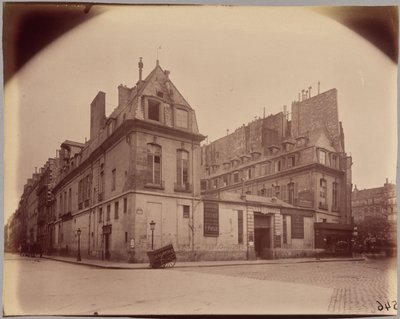 Hotel des Marquis de Paroy, 83 rue Charlot av Eugène Atget