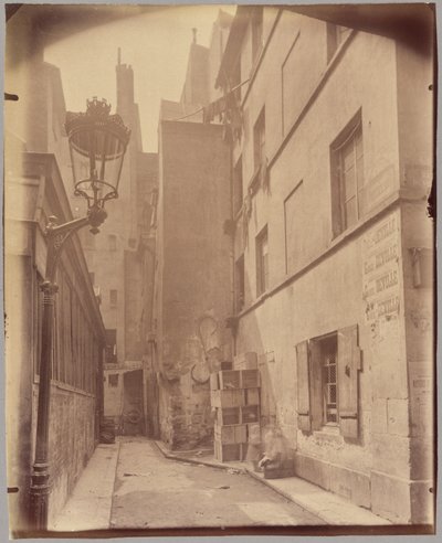 Baudoirie blindgate, Venice Street av Eugène Atget