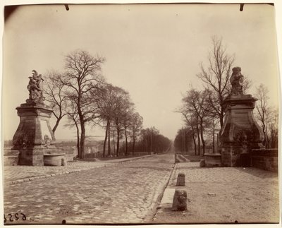 Juvisy, de vakre fontenene av Eugène Atget