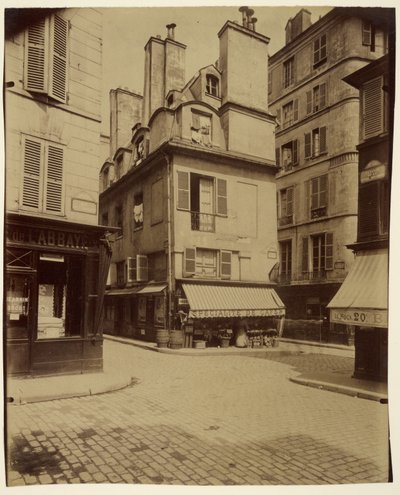 Hjørnet av Abbey Street og Cardinal Street[e] av Eugène Atget