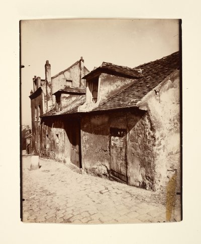 [Montmartre] Musette-huset av Eugène Atget