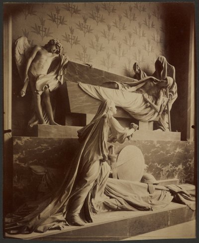 Vår Frue; Grav, Henri-Claude d#39;Harcourt av Pigalle av Eugène Atget