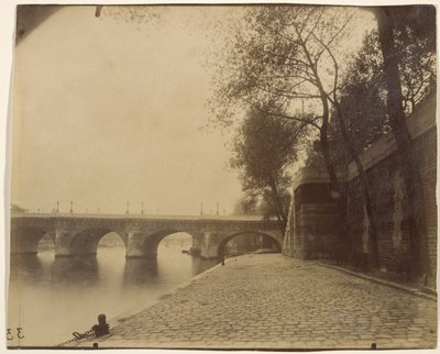 Havnen ved La Mégisserie av Eugène Atget