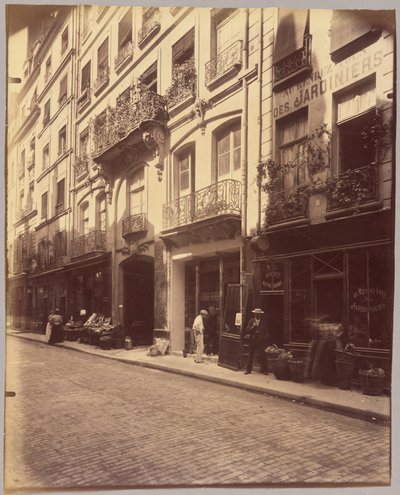 Rue du Petit-Pont av Eugène Atget
