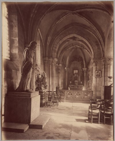 Saint-Julien-le-Pauvre av Eugène Atget