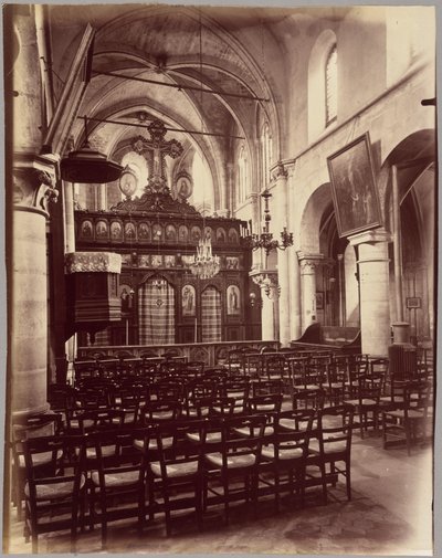 Saint-Julien-le-Pauvre av Eugène Atget