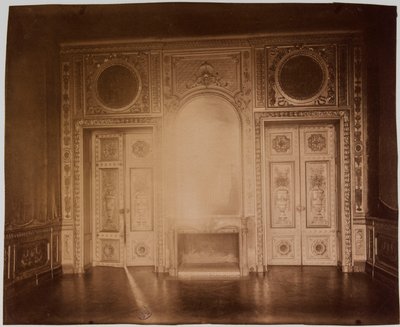 Stue, interiør av Hôtel de Lauzun av Eugène Atget