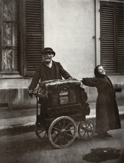 Gatemusikanter av Eugène Atget