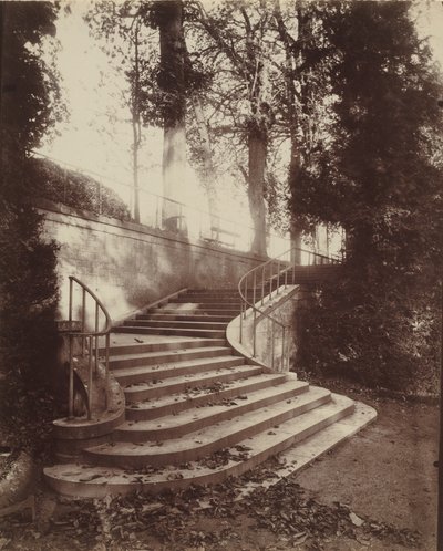 Trappene ved Saint-Cloud av Eugène Atget