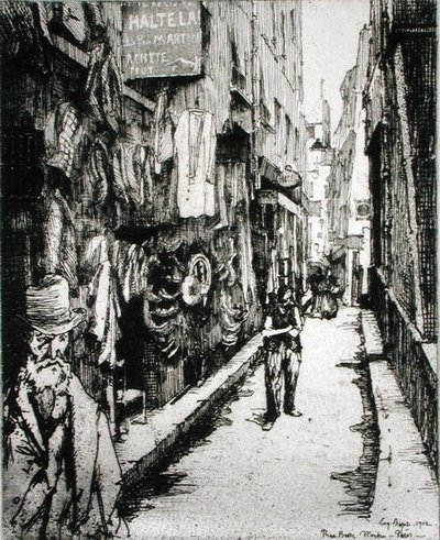 Parisisk gate, fra 