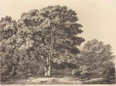 Inngang til en skog av Eugene Bléry