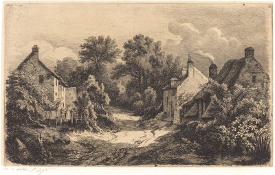 Le chemin de Garens (Veien til Garens) av Eugene Bléry