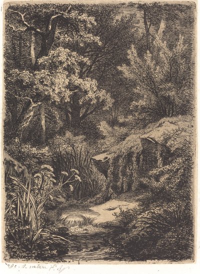 Le petit ruisseau (Den lille bekken) av Eugene Bléry