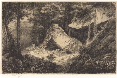 White Rocks, utgitt 1849. av Eugene Bléry