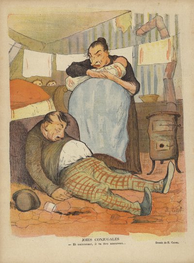 Illustrasjon for Le Rire av Eugene Cadel