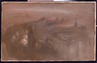 Aurora (olje på lerret) av Eugène Carrière