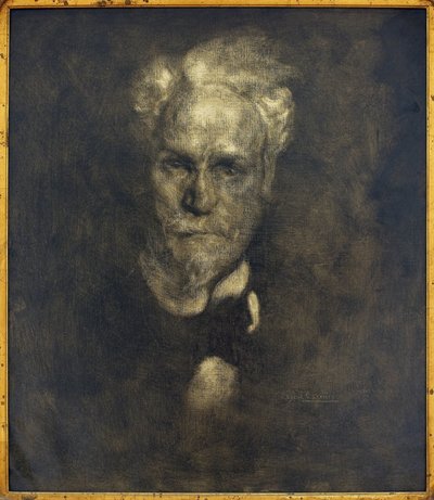 Portrett av Henri Rochefort (1831-1913), før 1896 (olje på lerret) av Eugène Carrière