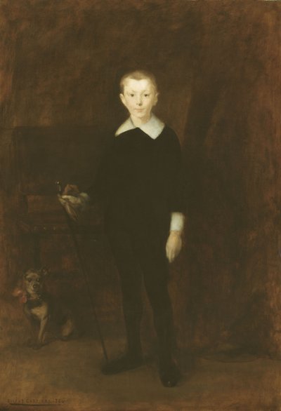 Portrett av en gutt av Eugène Carrière