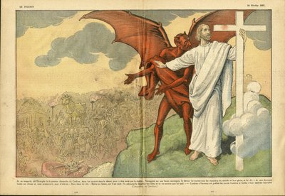 Illustrasjon av Eugene Damblans (1865-1945) i Le Pelerin av Eugene Damblans