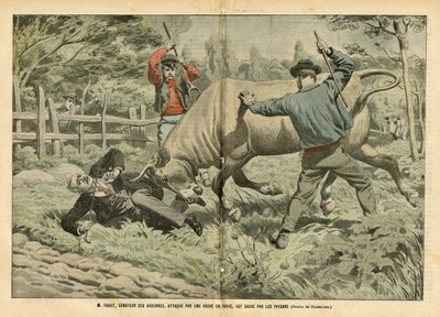 Illustrasjon av Eugene Damblans (1865-1945) i Le Pelerin av Eugene Damblans
