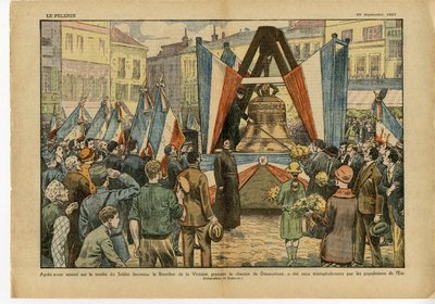 Illustrasjon av Eugene Damblans (1865-1945) i Le Pelerin av Eugene Damblans