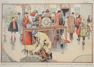 Måling av lydnivåene i Paris, fra 