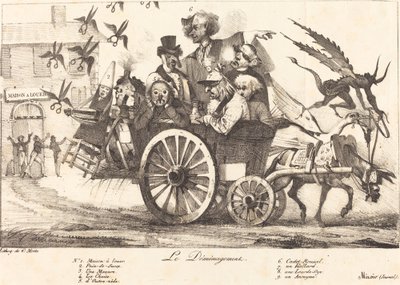 Fjerning av sensur, ca. 1821. Skapere: Eugene Delacroix, Charles Etienne Pierre Motte. av Eugene Delacroix, Charles Etienne Pierre Motte