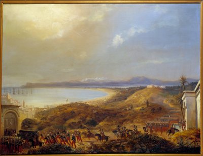 Den franske hæren gikk inn i Alger 5. juli av Eugene Flandrin