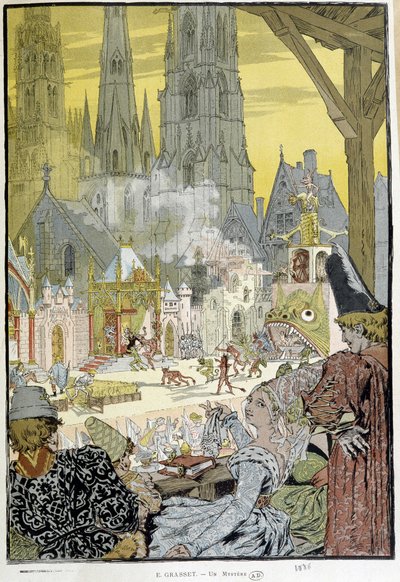 Et middelalderens mysterium av Grasset av Eugene Grasset