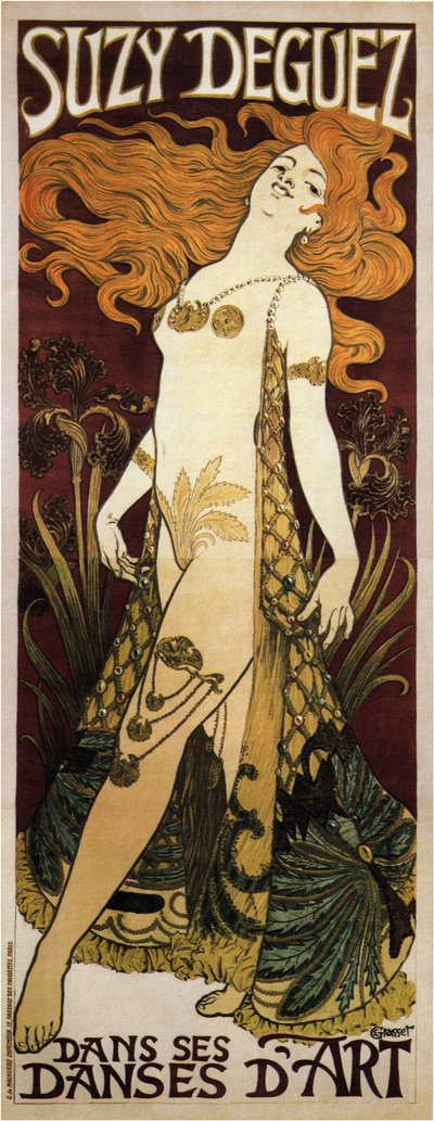 Suzy Deguez, 1905 av Eugene Grasset