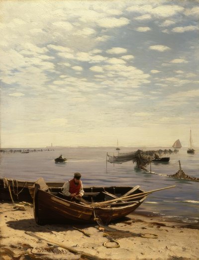 E. Dücker, strand ved Østersjøen av Eugene Gustav Dücker