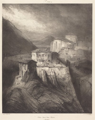 Saint-Jean-kirken, Thiers av Eugene Isabey