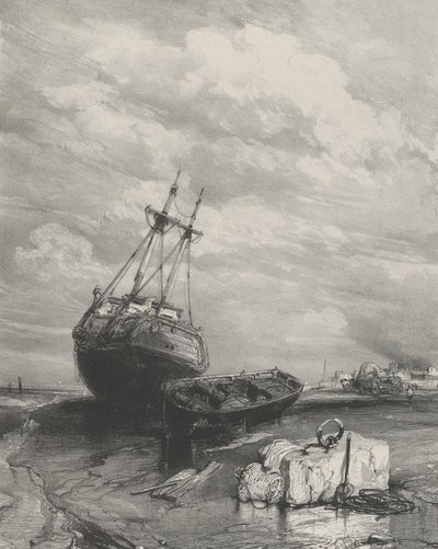 Lavvann, 1833. av Eugene Isabey