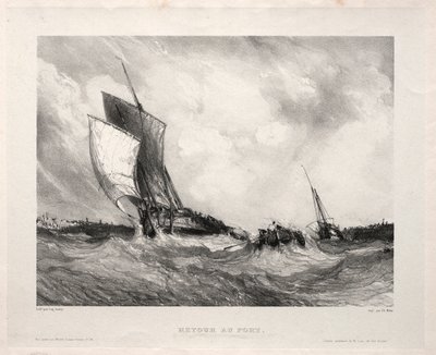 Six Marines: Return to Port, 1833. av Eugene Isabey