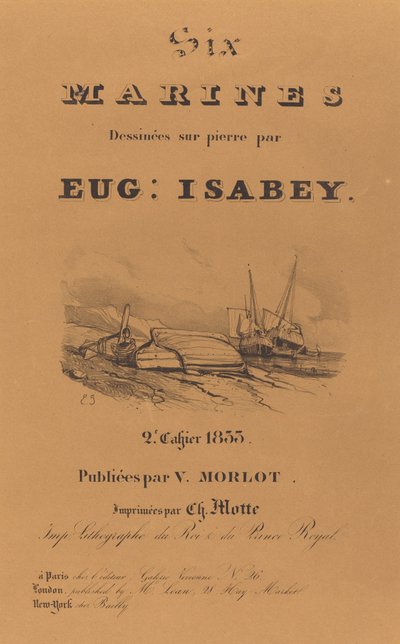 Seks marinesoldater av Eugene Isabey