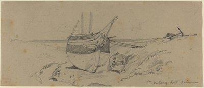 St. Valery sur Somme av Eugene Isabey
