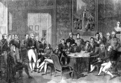 Wienerkongressen, 1856. av Eugene Isabey