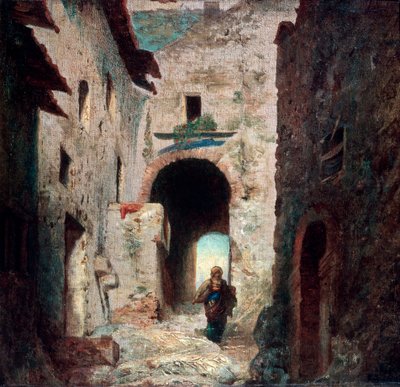 Den mauriske porten, 1835. av Eugene Isabey