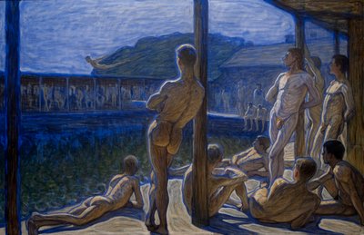 Sjøforsvarets badehus av Eugène Jansson