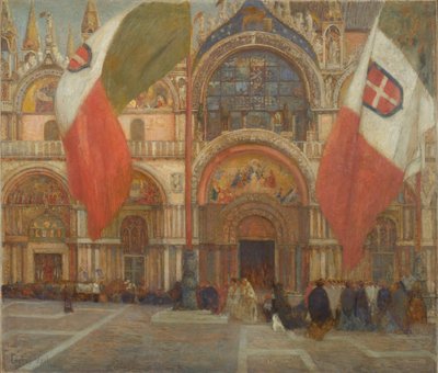 Festdag i Venezia, ca. 1904 av Eugene Lawrence Vail