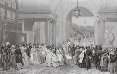 Verlassen der Oper von Eugene-Louis (after) Lami