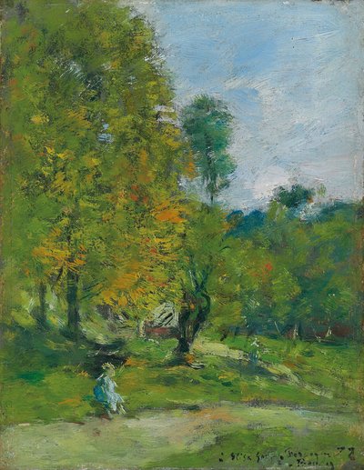 Hage ved Fervaques, 1872 av Eugene Louis Boudin