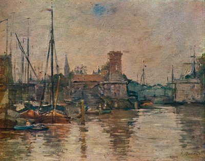 Shipping, 1800-tallet av Eugene Louis Boudin