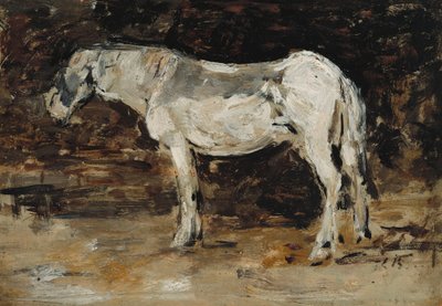 White Horse, ca. 1885-90 av Eugene Louis Boudin
